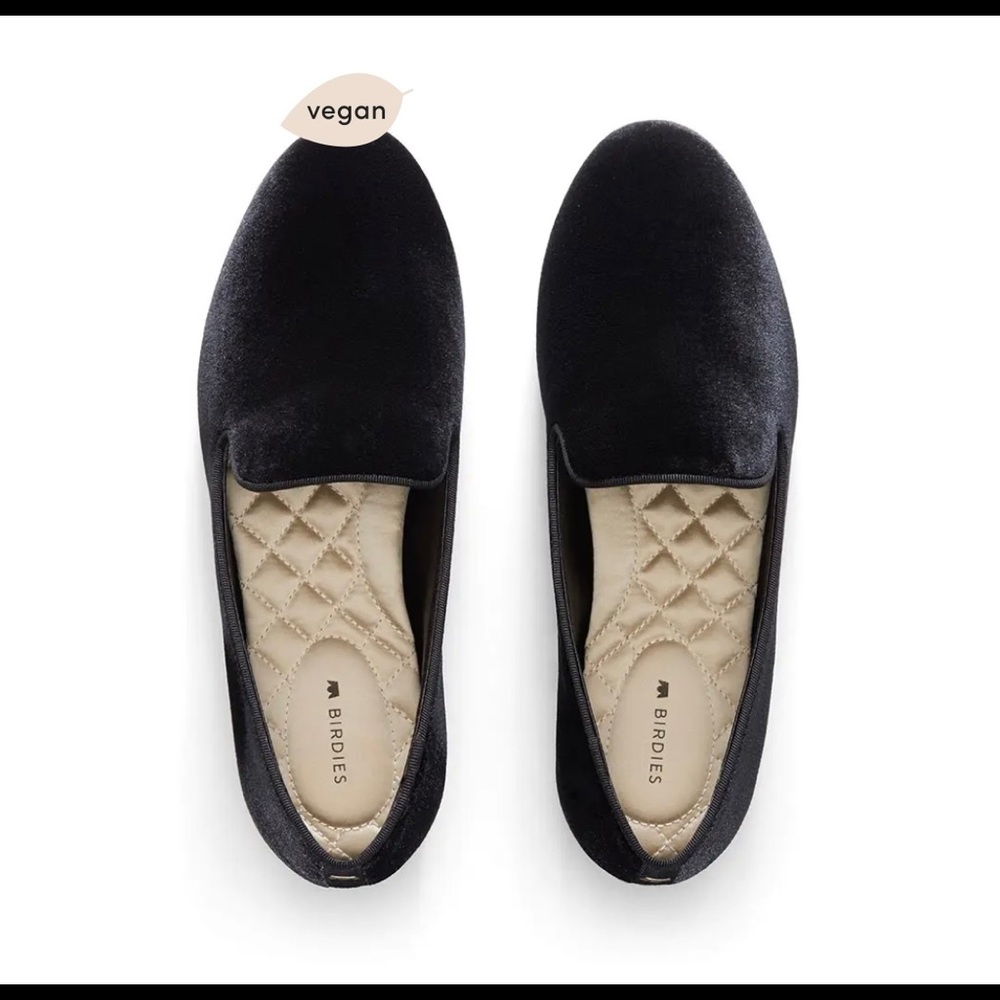 Birdies - Black Velvet - Size 8